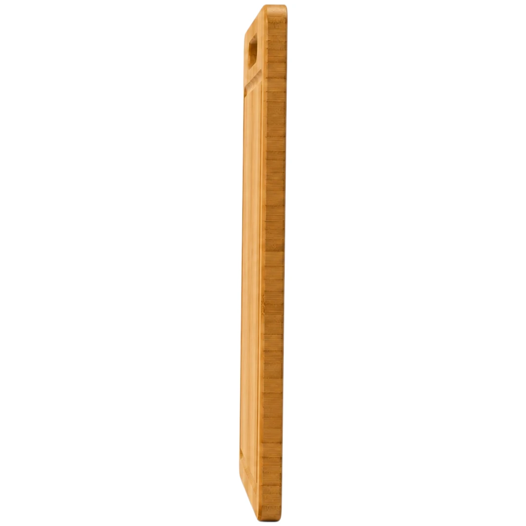 Antre Bamboo Cutting Board with Juice Groove and Handle