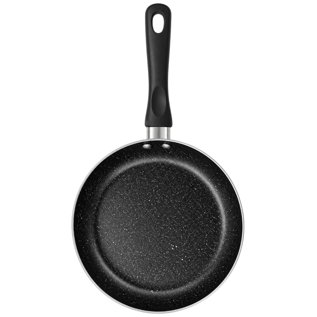 Antre Black Speckled Nonstick Frying Pan with Handle
