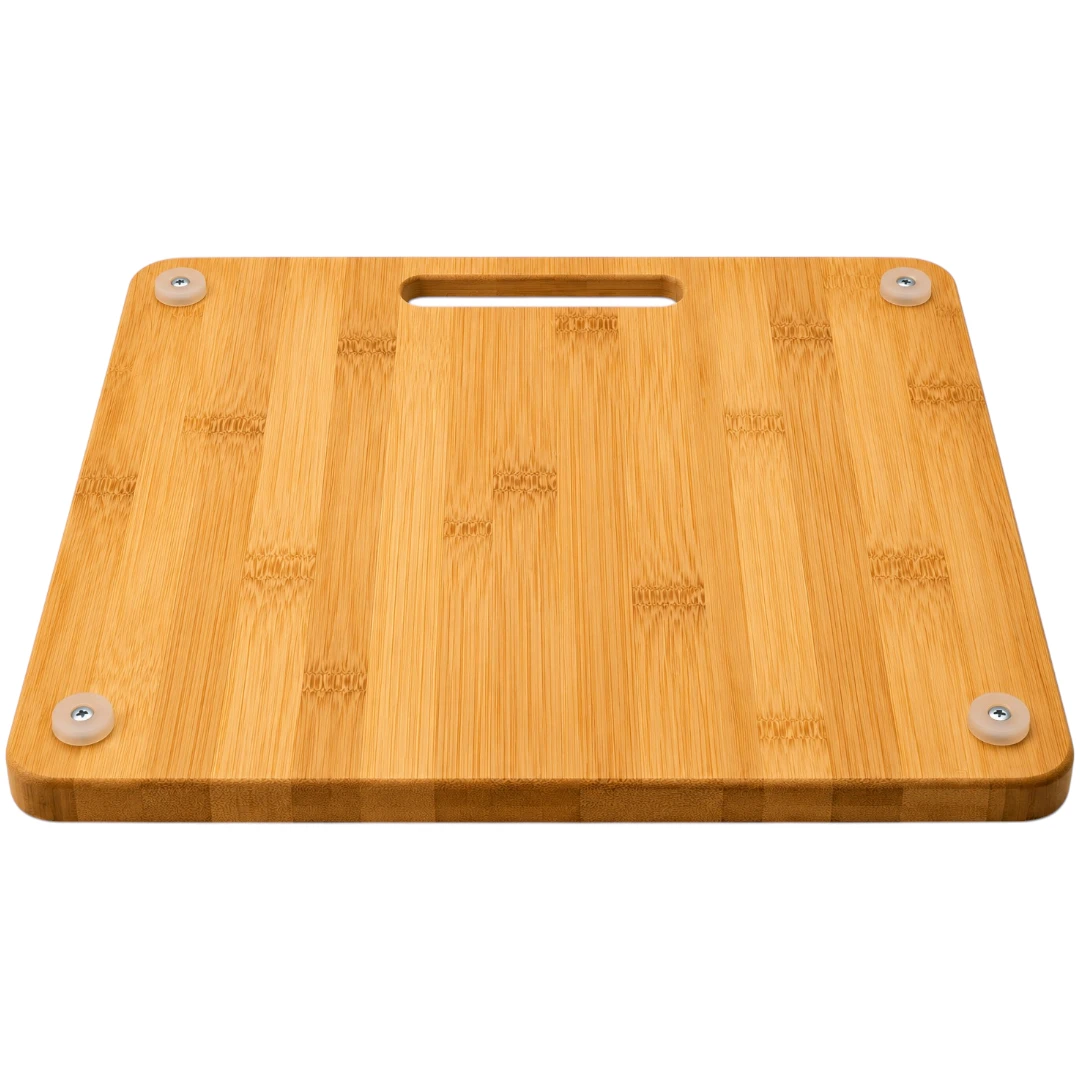 Antre Bamboo Cutting Board with Juice Groove and Handle